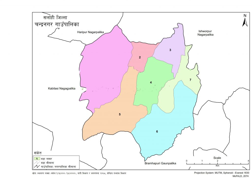 Chandranagar Rural Municipality Profile Facts & Statistics Nepal