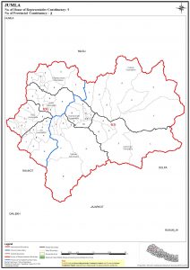 Constituency Map of Jumla District of Nepal