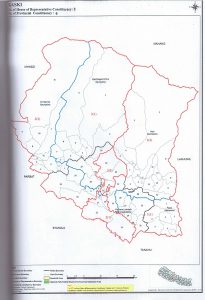 Constituency Map of Kaski District of Nepal