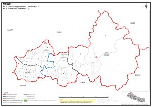 Constituency Map of Mugu District of Nepal
