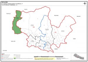 Constituency Map of Myagdi District of Nepal
