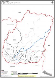 Constituency Map of Taplejung District of Nepal